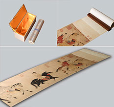 渠县馆藏书画复制博物馆书画复制服务